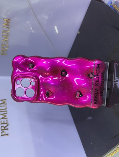 Kabartmalı Slikon Jelibon Kılıf