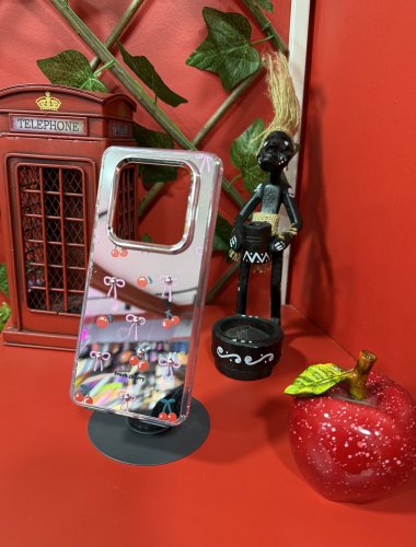 Iphone / Samsung / Redmi / Desenli Aynalı Kılıf