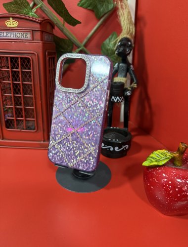 Iphone Delux Taşlı Kılıf