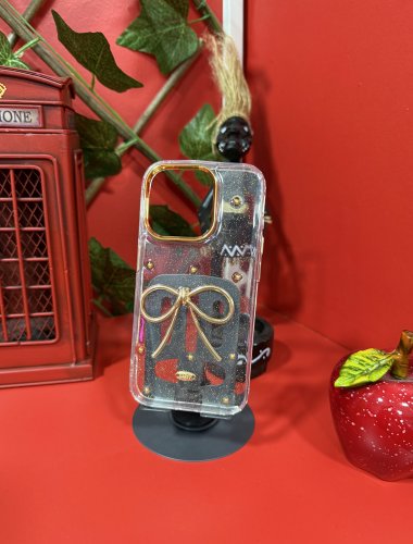 Iphone Simli Fiyonk Kılıf