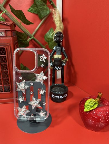 Iphone Yıldız Taşlı Kılıf