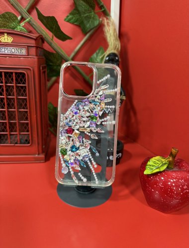 Iphone Safir Taşlı Kılıf