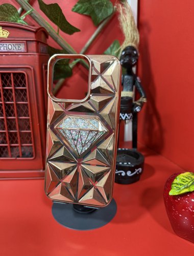 Iphone Parlak Prizma Slikon Kılıf