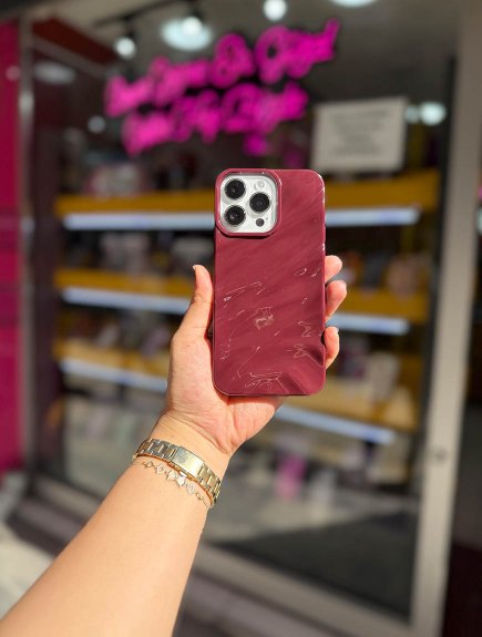 Parlak Bordo Zarafet