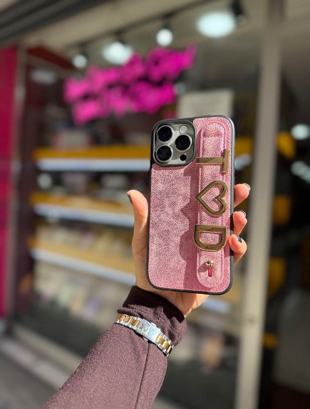 Pembe Kişiye Özel Kılıf